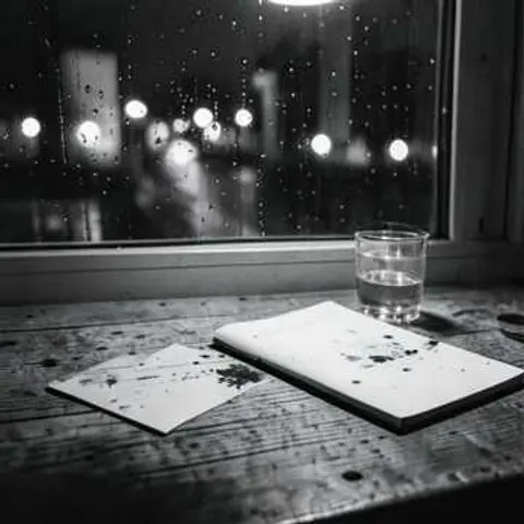 Rainy study night AI song cover